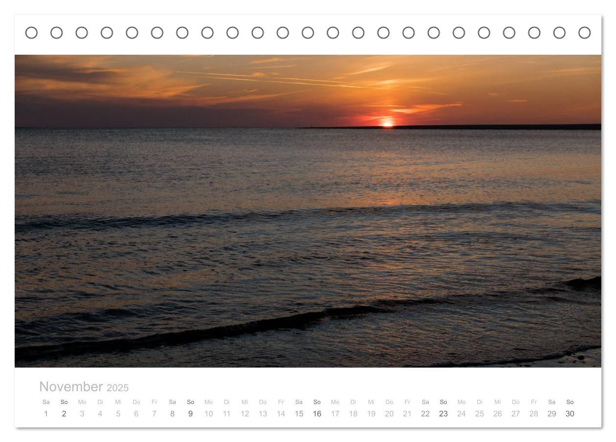 Bild: 9783435540341 | Einfach Borkum (Tischkalender 2025 DIN A5 quer), CALVENDO...