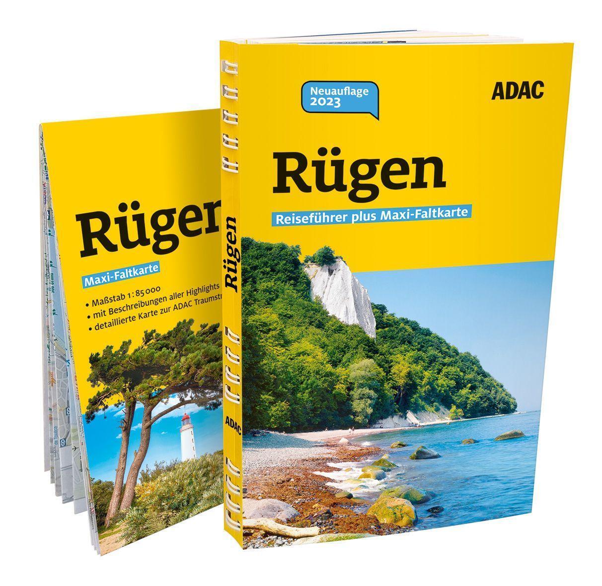 Cover: 9783956899072 | ADAC Reiseführer plus Rügen mit Hiddensee und Stralsund | Katja Gartz