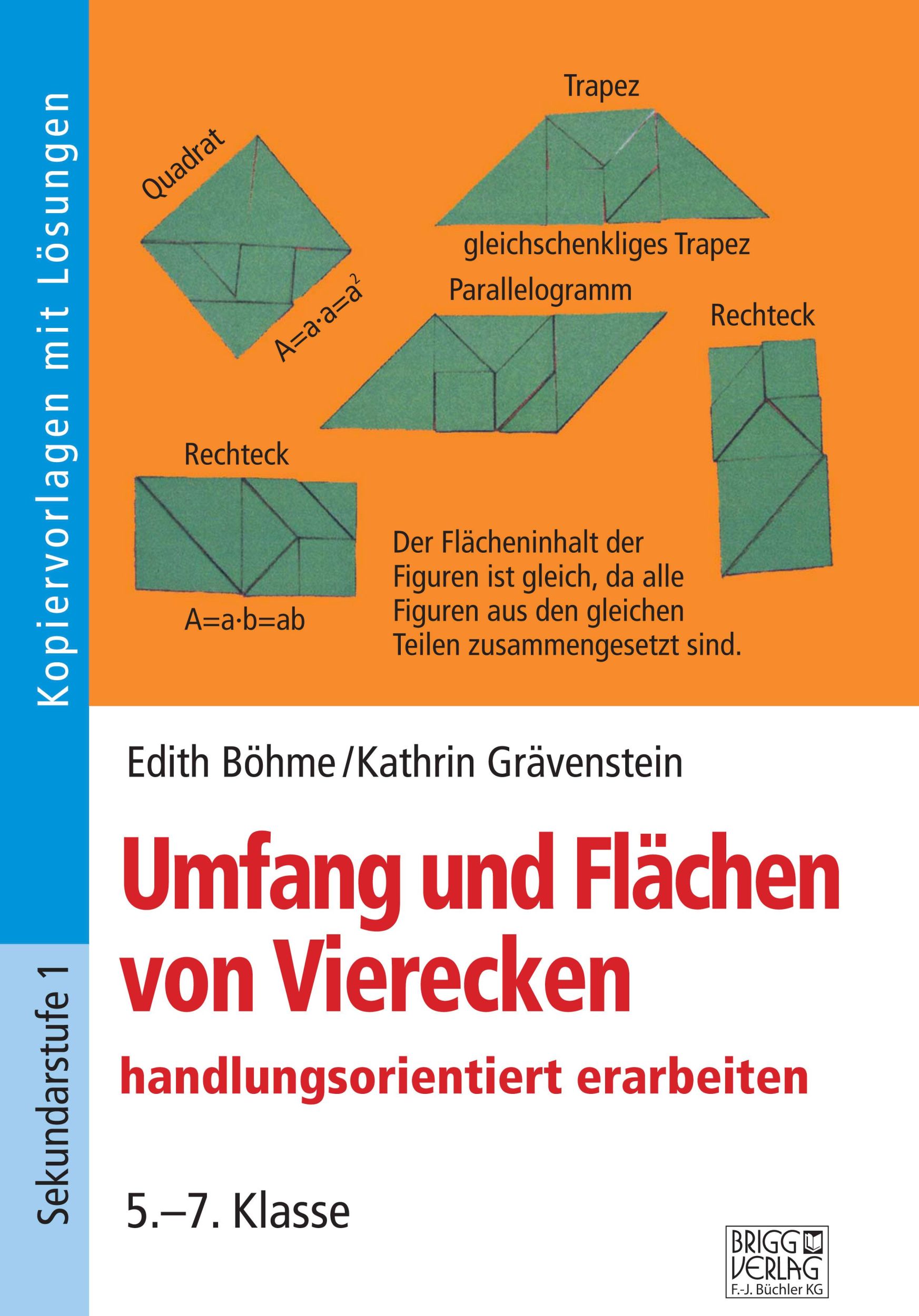 Cover: 9783956603754 | Umfang und Flächen von Vierecken handlungsorientiert erarbeiten....