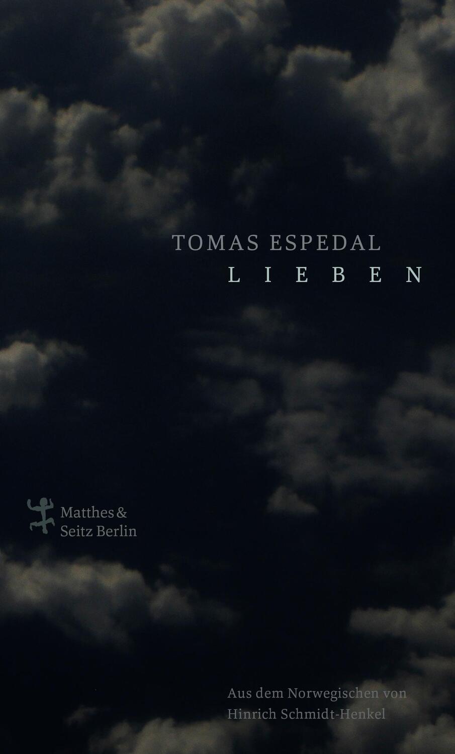 Cover: 9783751800327 | Lieben | Tomas Espedal | Buch | Deutsch | 2021 | EAN 9783751800327