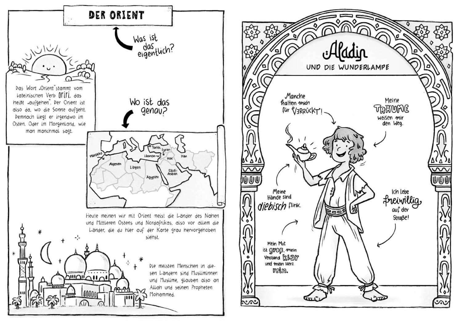 Bild: 9783423764711 | Ich, Aladin, und die Helden aus 1001 Nacht | Frank Schwieger | Buch