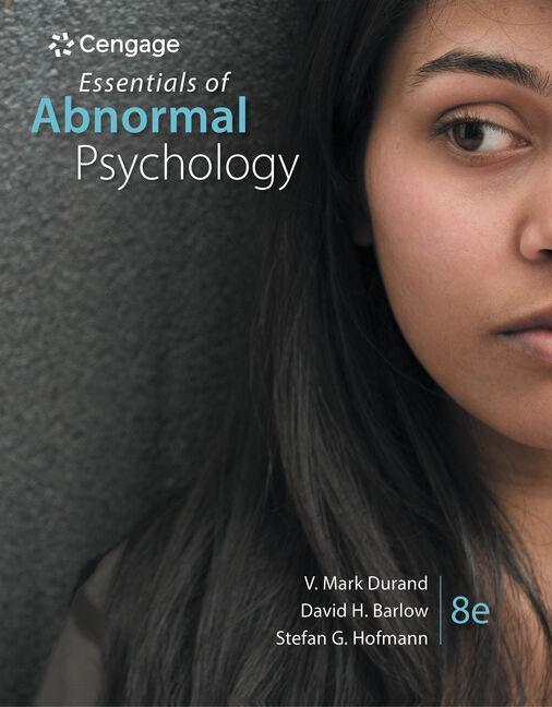 Cover: 9781337619370 | Essentials of Abnormal Psychology | V. Mark Durand (u. a.) | Buch