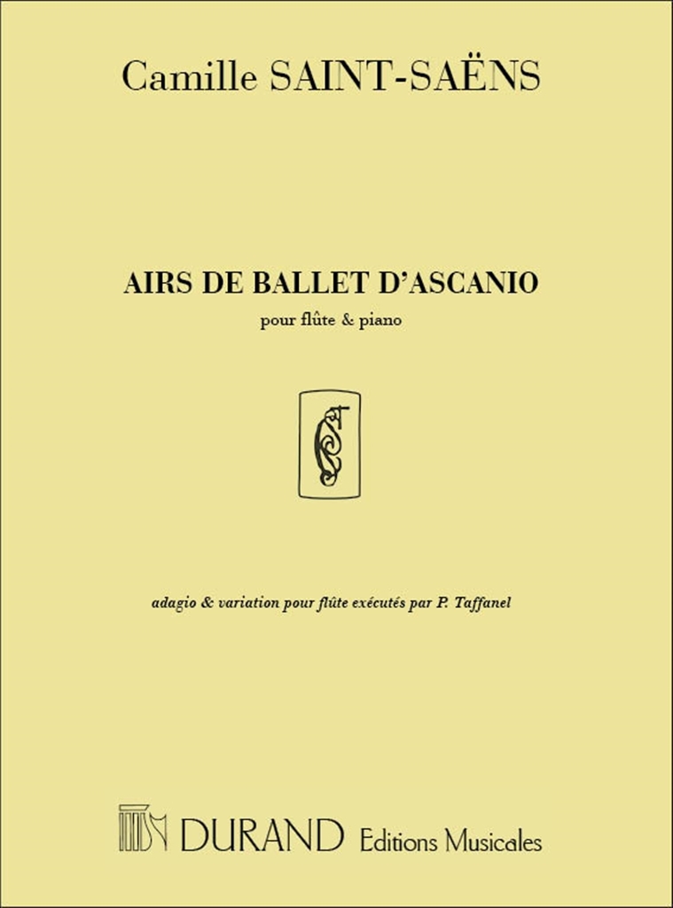 Cover: 9790044024674 | Airs De Ballet d'Ascanio - adagio et variation | Camille Saint-Saens