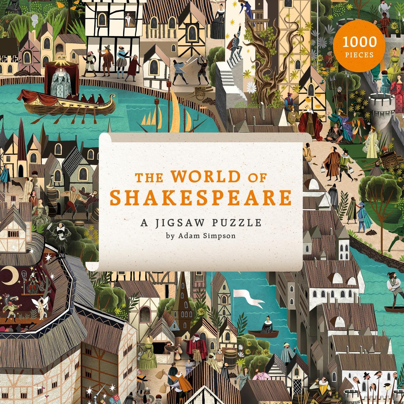 Cover: 9781786274250 | The World of Shakespeare 1000 Piece Puzzle: 1000 Piece Jigsaw Puzzle