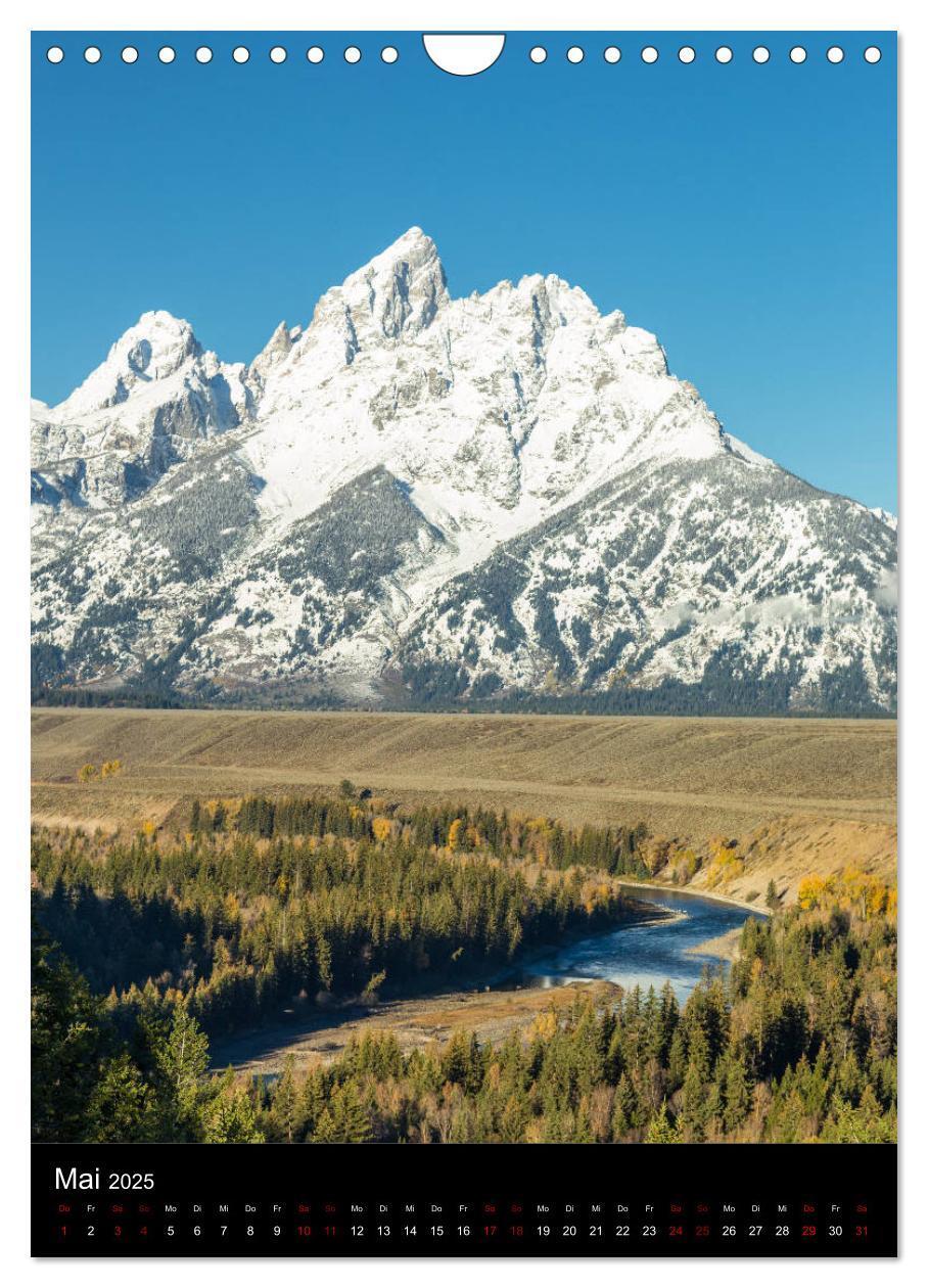 Bild: 9783435992935 | Teton Range - Der Grand Teton National Park (Wandkalender 2025 DIN...