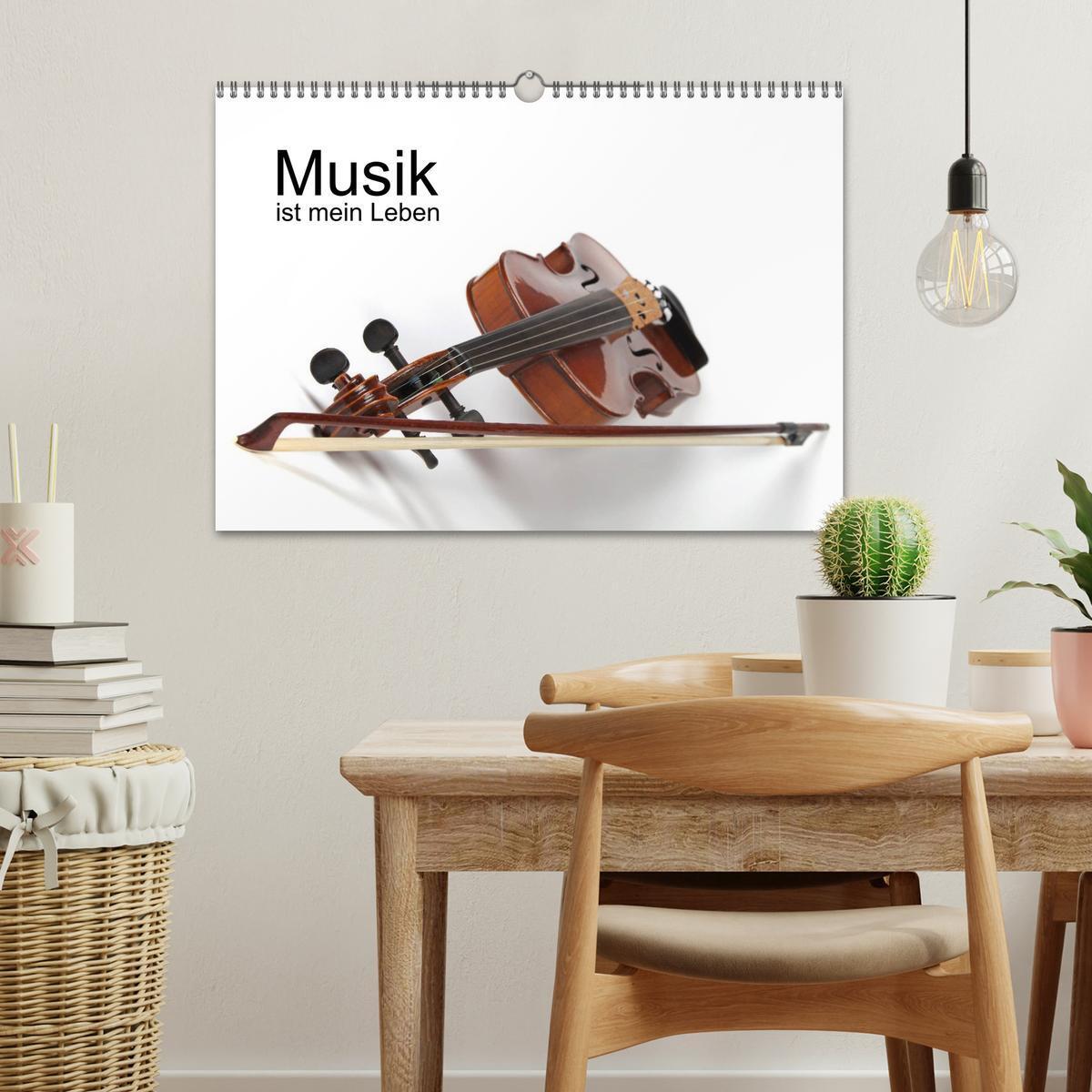 Bild: 9783435811144 | Musik ist mein Leben (Wandkalender 2025 DIN A3 quer), CALVENDO...