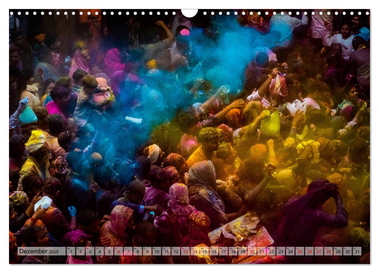 Bild: 9783435148561 | Indien - Spektakel der Farben (Wandkalender 2025 DIN A3 quer),...