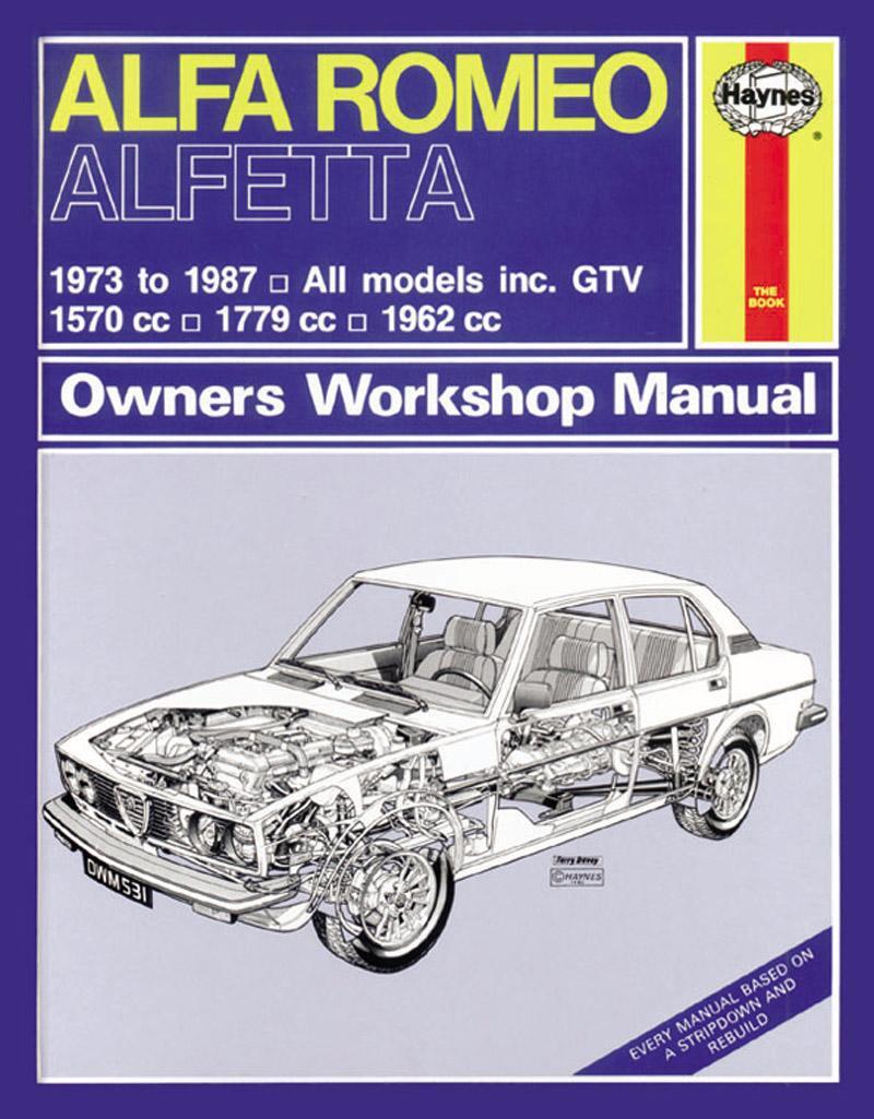 Cover: 9780857335791 | Haynes Publishing: Alfa Romeo Alfetta | 1973-87 | Haynes Publishing