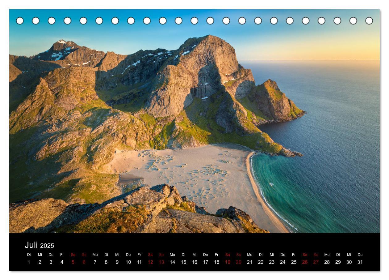 Bild: 9783435396795 | Lofoten - Inseln im Nordmeer (Tischkalender 2025 DIN A5 quer),...