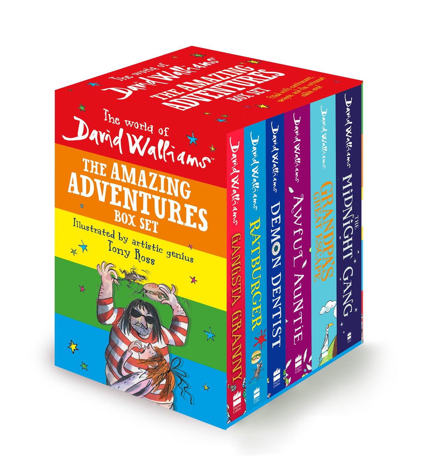 Cover: 9780008460990 | Walliams, D: The World of David Walliams: The Amazing Advent | Bundle