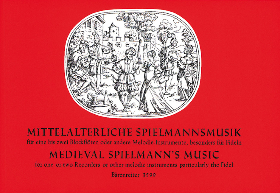 Cover: 9790006437498 | Mittelalterliche Spielmansmusik | Buch | Bärenreiter Verlag