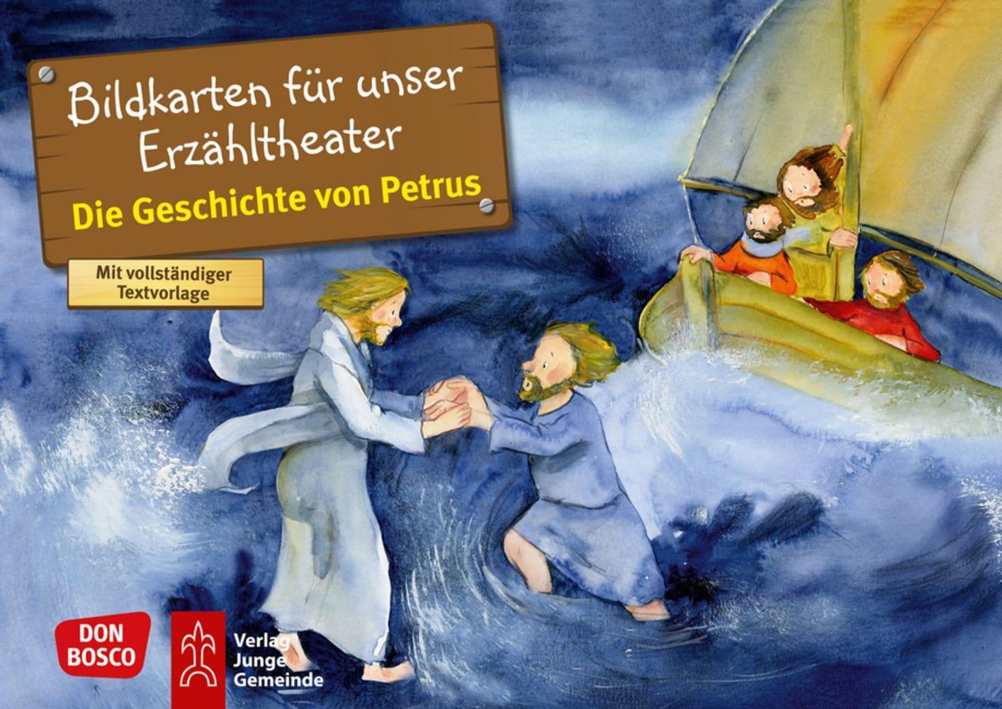 Cover: 4260179514401 | Die Geschichte von Petrus. Kamishibai Bildkartenset. | Nommensen | Box