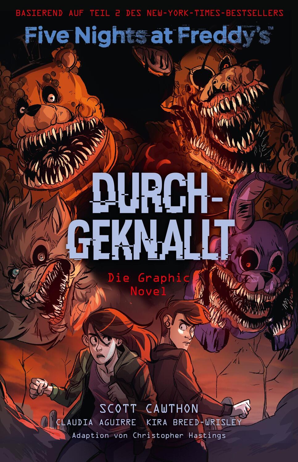 Cover: 9783741635564 | Five Nights at Freddy's: Durchgeknallt - Die Graphic Novel | Buch