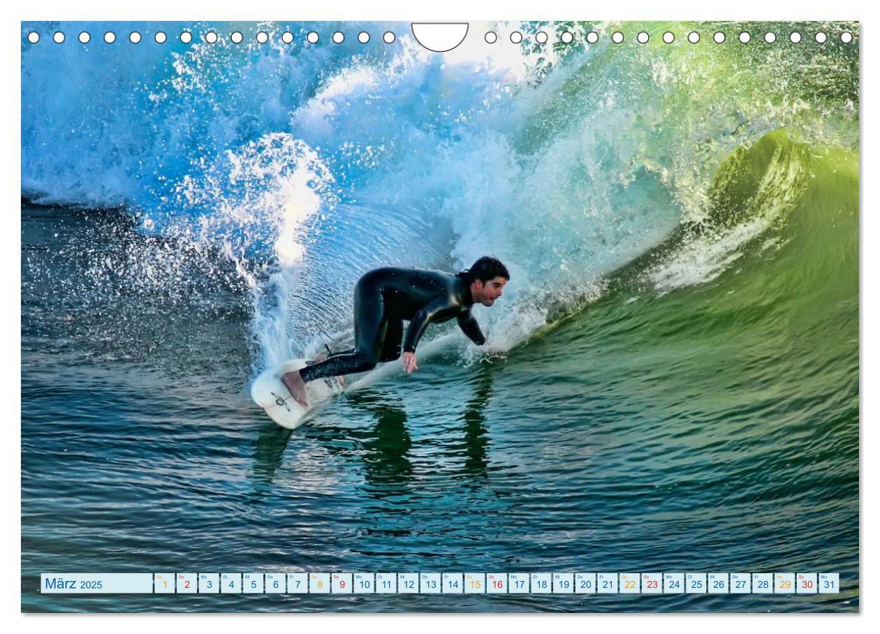 Bild: 9783435470907 | Surfen - Wasser, Wind und coole Typen (Wandkalender 2025 DIN A4...