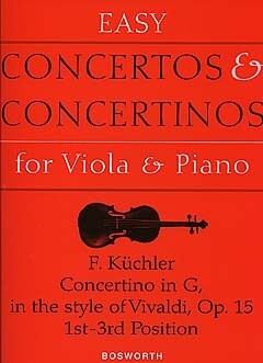 Cover: 9780711995178 | Concertino in G Op. 15: Viola and Piano | Taschenbuch | Buch | 2003