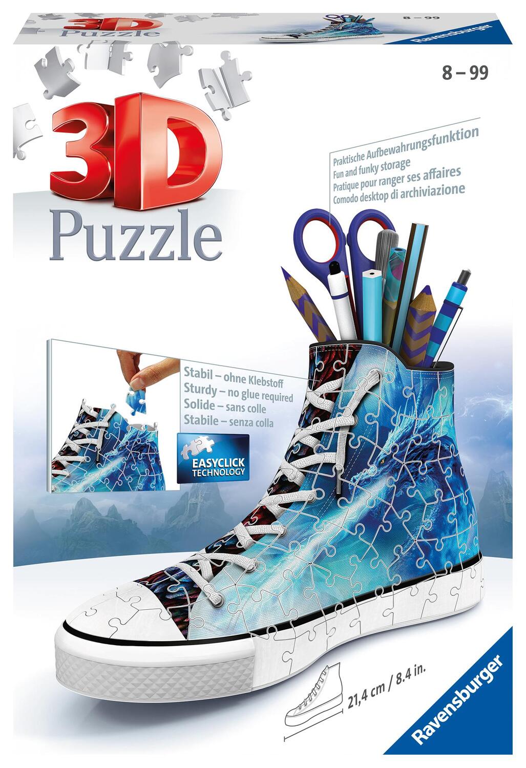 Cover: 4005556115662 | Ravensburger 3D Puzzle 11566 - Sneaker Mystische Drachen -...