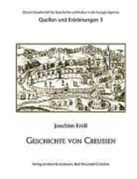 Cover: 9783833003936 | Geschichte von Creußen | Joachim Kröll | Taschenbuch | Paperback