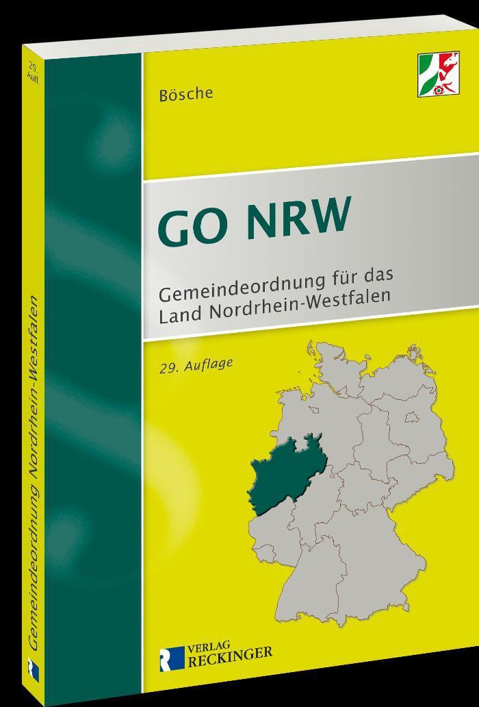 Cover: 9783792204177 | Gemeindeordnung für das Land Nordrhein-Westfalen (GO NRW) | Bösche