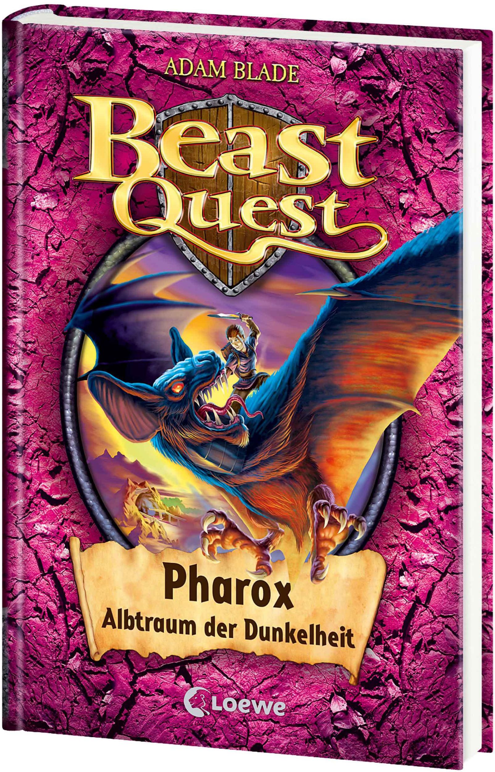 Cover: 9783785579619 | Beast Quest 33 - Pharox, Albtraum der Dunkelheit | Adam Blade | Buch