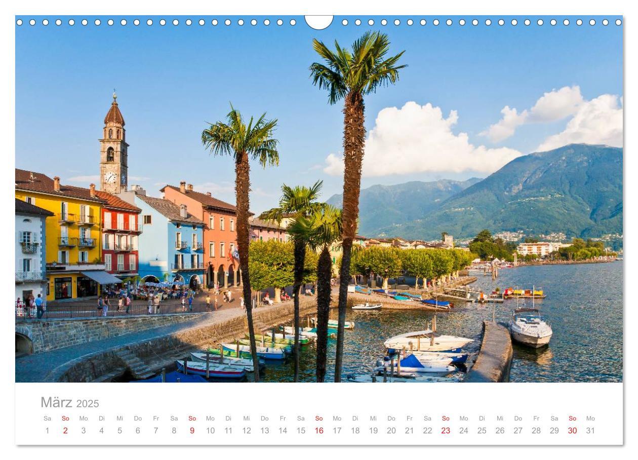 Bild: 9783435685554 | TESSIN Werner Dieterich (Wandkalender 2025 DIN A3 quer), CALVENDO...