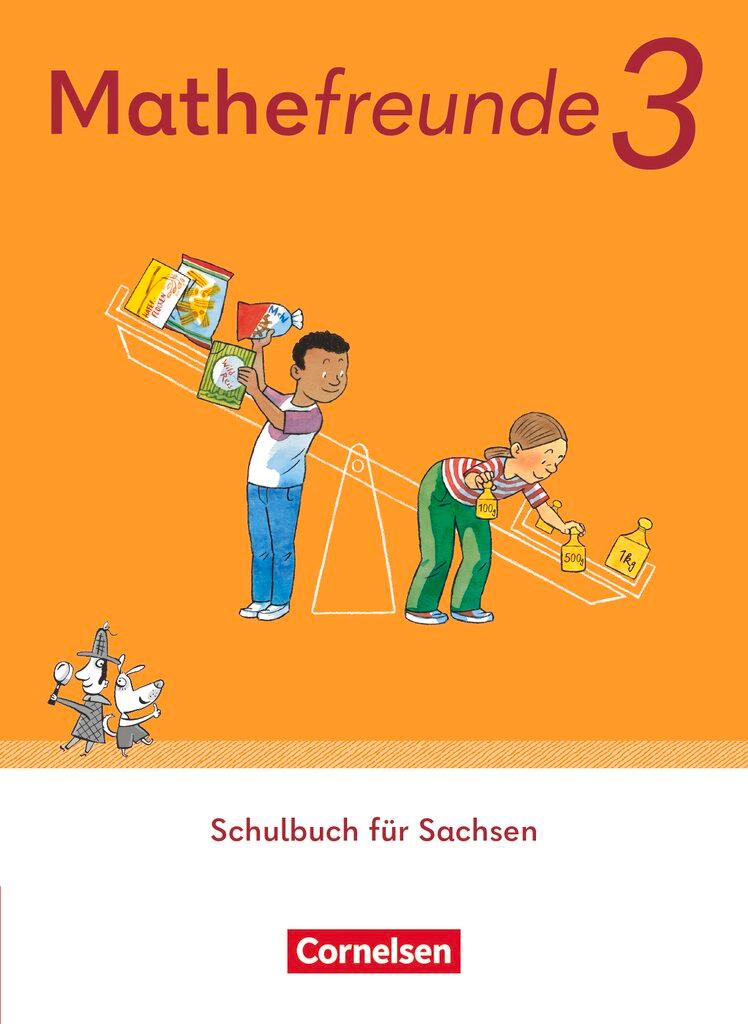 Cover: 9783464811306 | Mathefreunde 3 Ausgabe Sachsen 2022. 3. Schuljahr | Taschenbuch | 2024