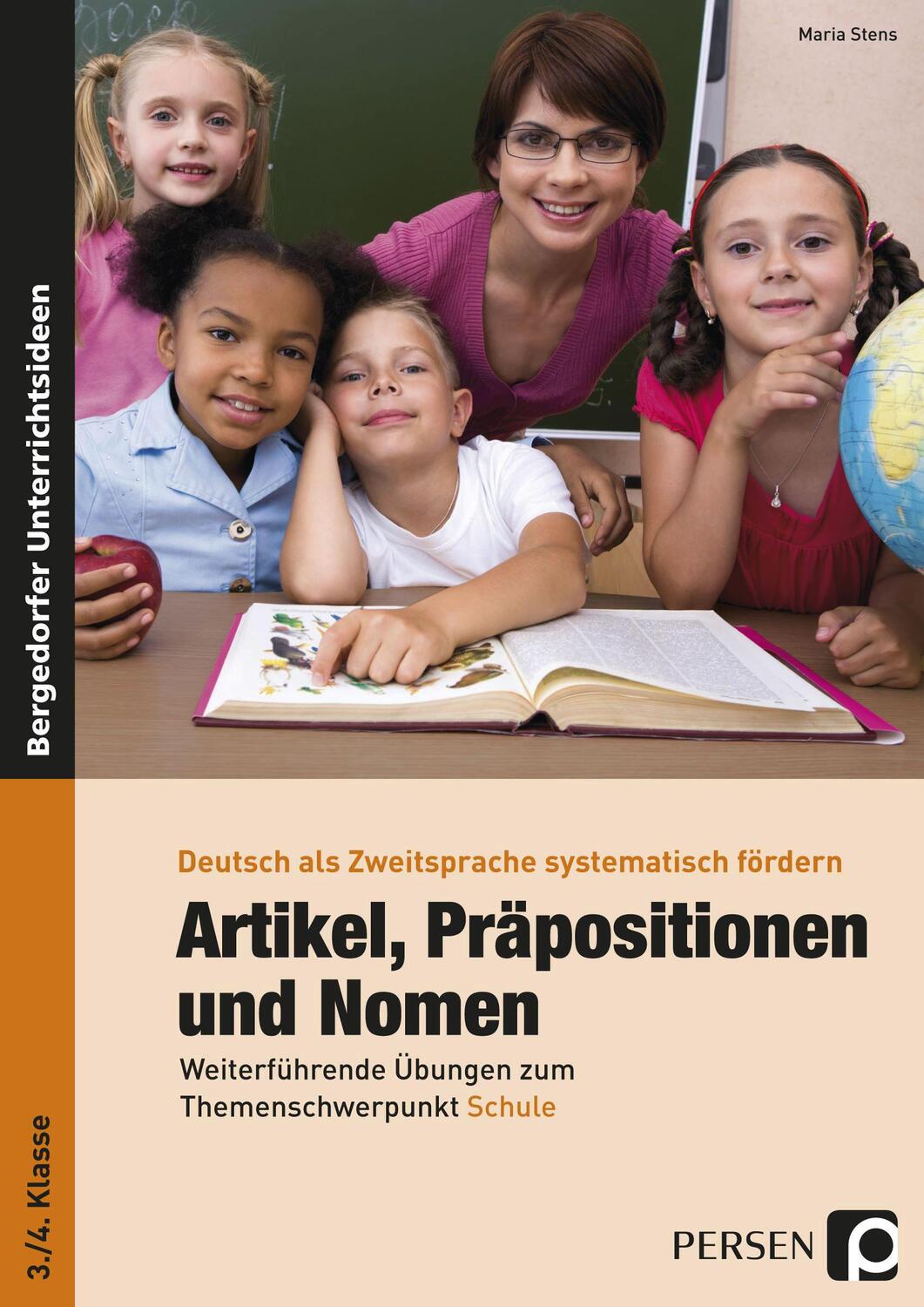 Cover: 9783834430458 | Artikel, Präpositionen und Nomen - Schule 3/4 | Maria Stens | Deutsch