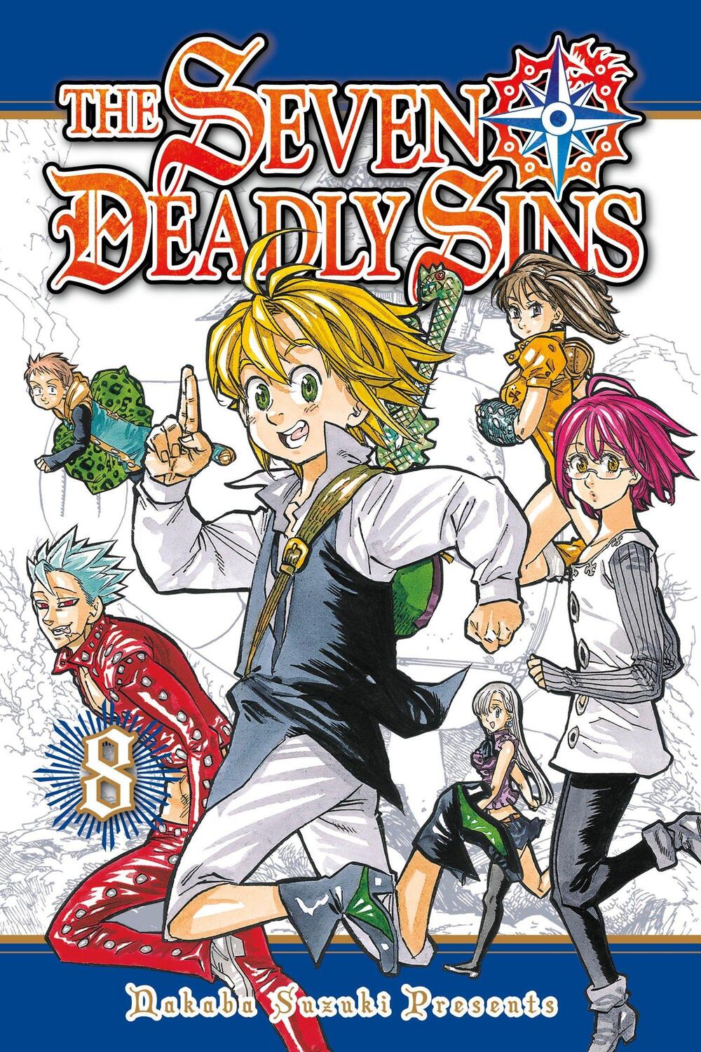 Cover: 9781612628295 | The Seven Deadly Sins, Volume 8 | Nakaba Suzuki | Taschenbuch | 2015