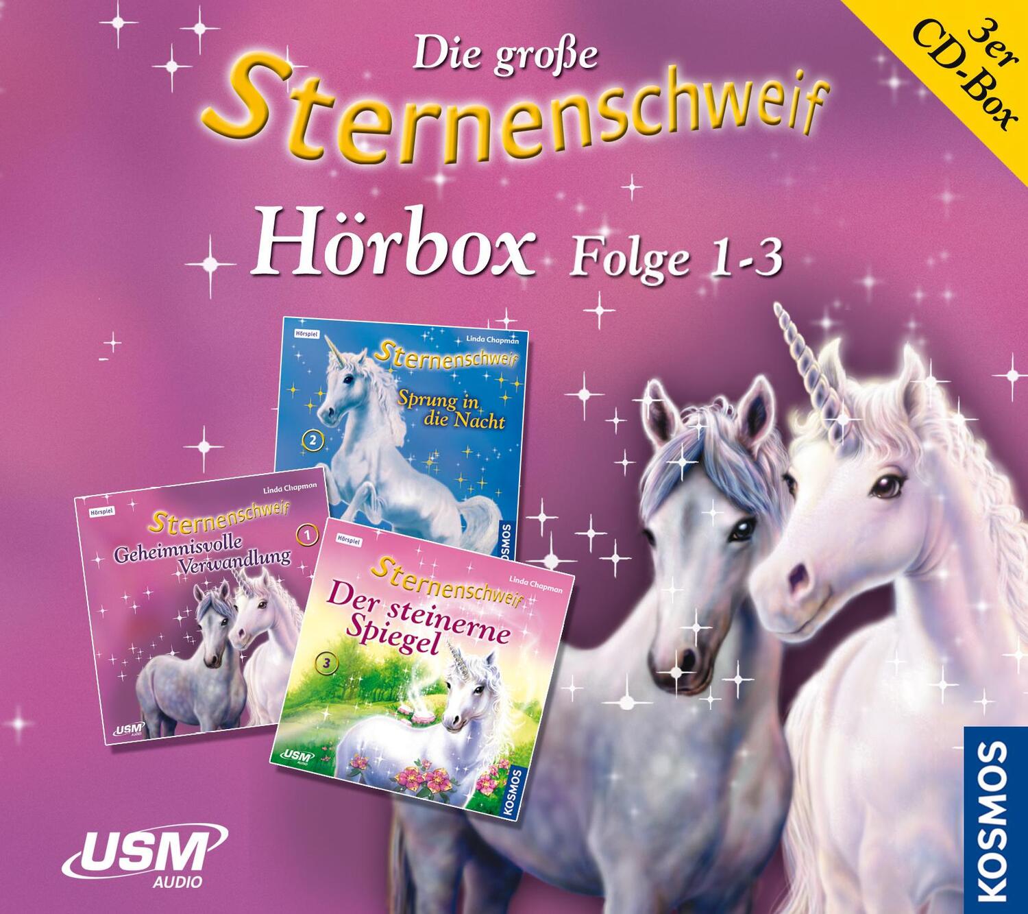 Cover: 9783803236906 | Die große Sternenschweif Hörbox Folge 1-3 | Linda Chapman | Audio-CD