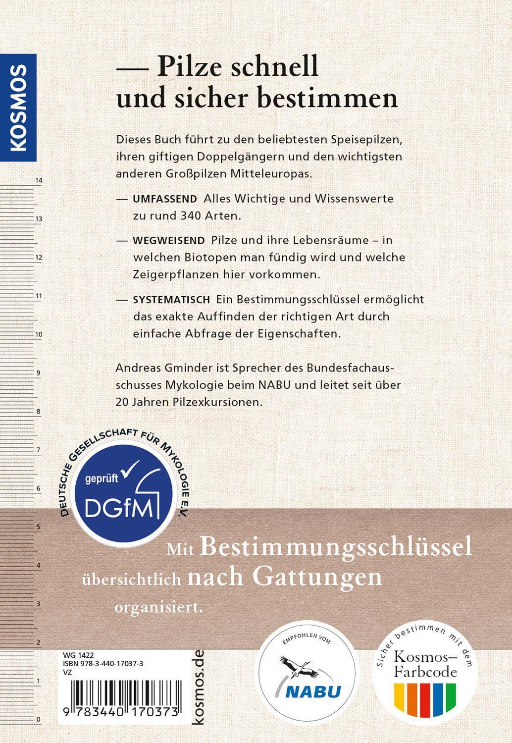 Bild: 9783440170373 | Handbuch für Pilzsammler | Andreas Gminder | Taschenbuch | Deutsch