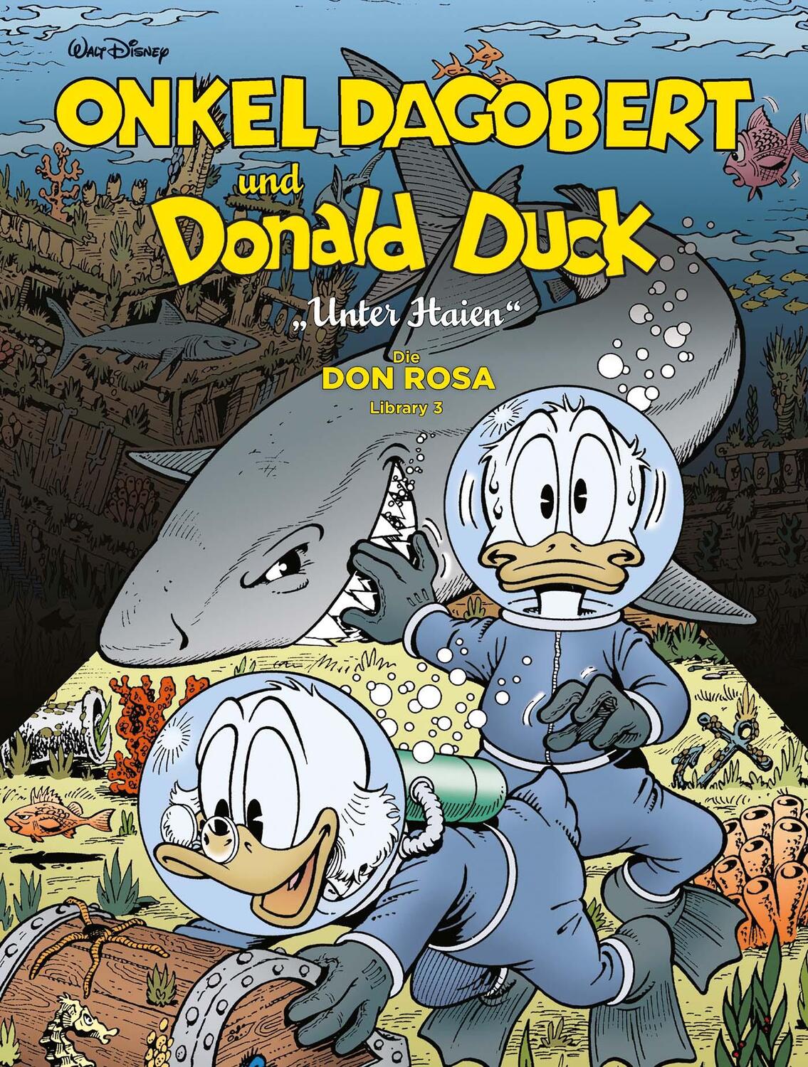 Cover: 9783770441181 | Onkel Dagobert und Donald Duck - Don Rosa Library 03 | Unter Haien
