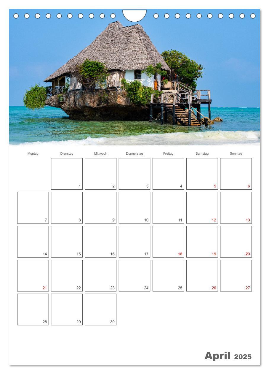 Bild: 9783435870042 | Sansibar - Reiseplaner (Wandkalender 2025 DIN A4 hoch), CALVENDO...