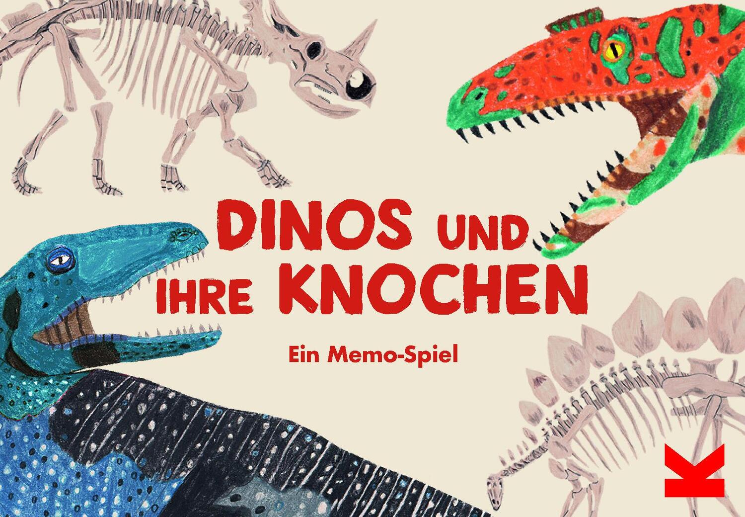 Cover: 9783962441616 | Dinos &amp; ihre Knochen | Ein Memo-Spiel | Paul Upchurch | Spiel | 50 S.