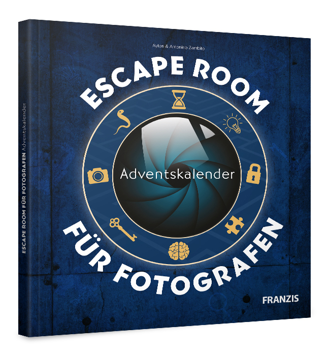 Cover: 9783645606998 | Escape Room Adventskalender für Fotografen | Franzis Verlag | Kalender