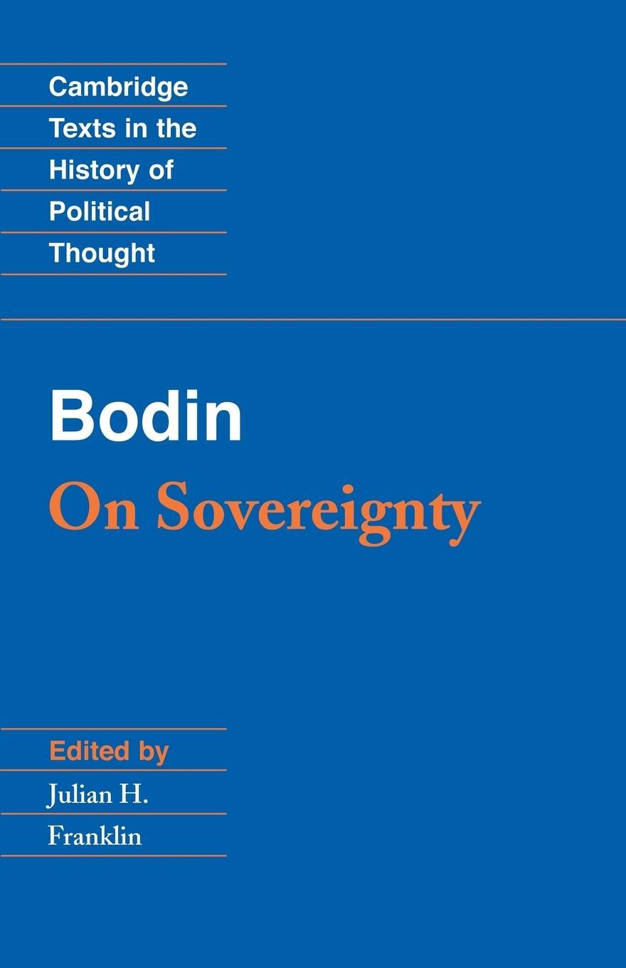 Cover: 9780521349925 | Bodin | On Sovereignty | Jean Bodin (u. a.) | Taschenbuch | Paperback