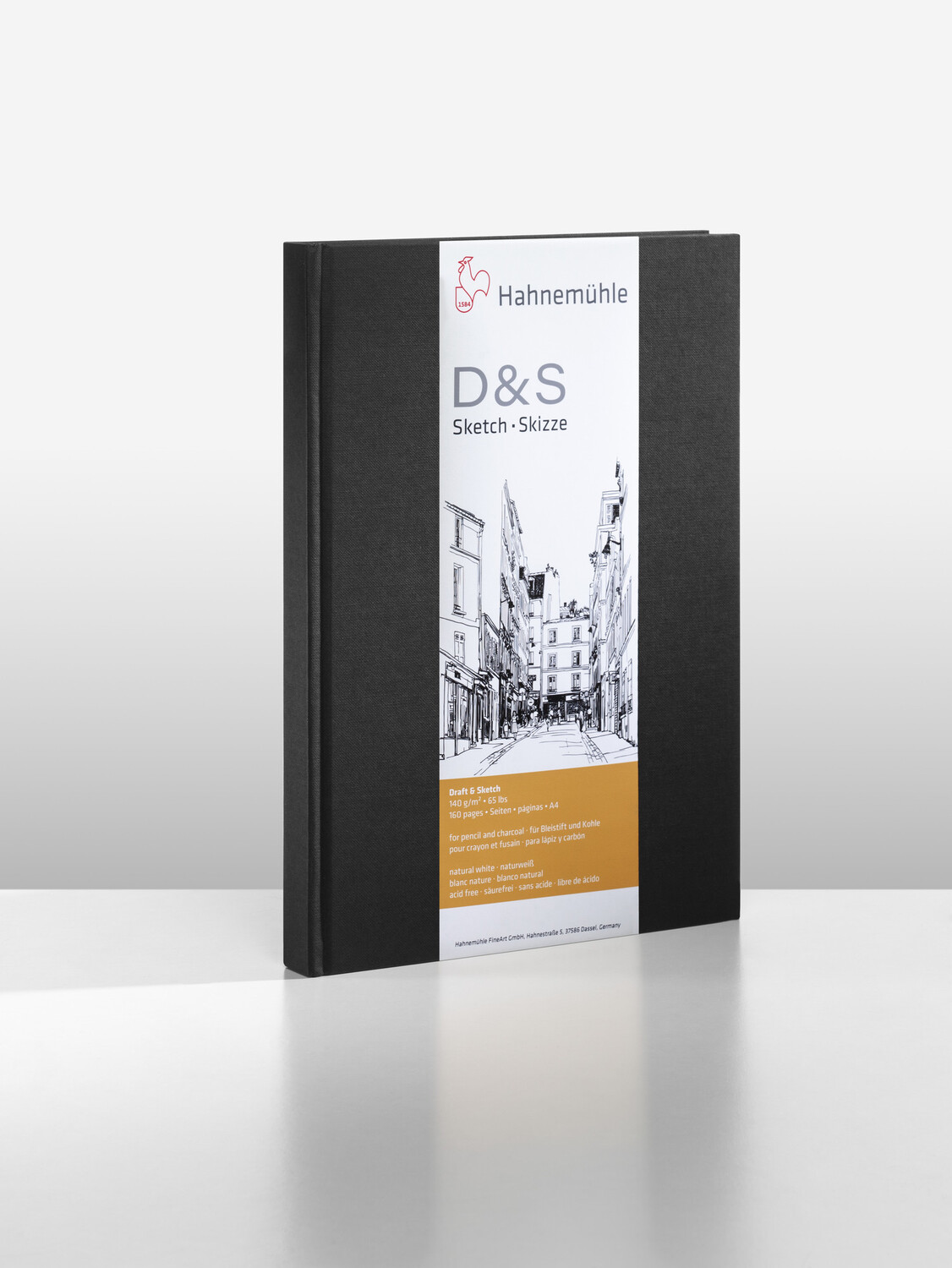 Cover: 4011367282721 | Hahnemühle Papier Skizzenbuch D&amp;S, DIN A 4 Hochformat, 140 g/m² | 2023