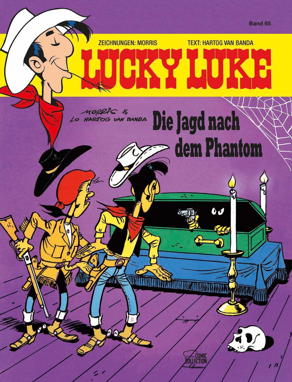 Cover: 9783770434619 | Lucky Luke 65 - Die Jagd nach dem Phantom | Morris (u. a.) | Buch