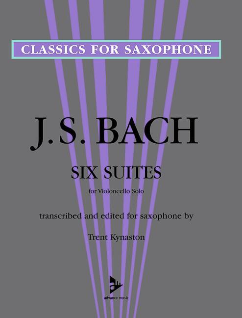 Cover: 9783892213796 | 6 Suites for Violoncello Solo | Broschüre | Classics for Saxophone