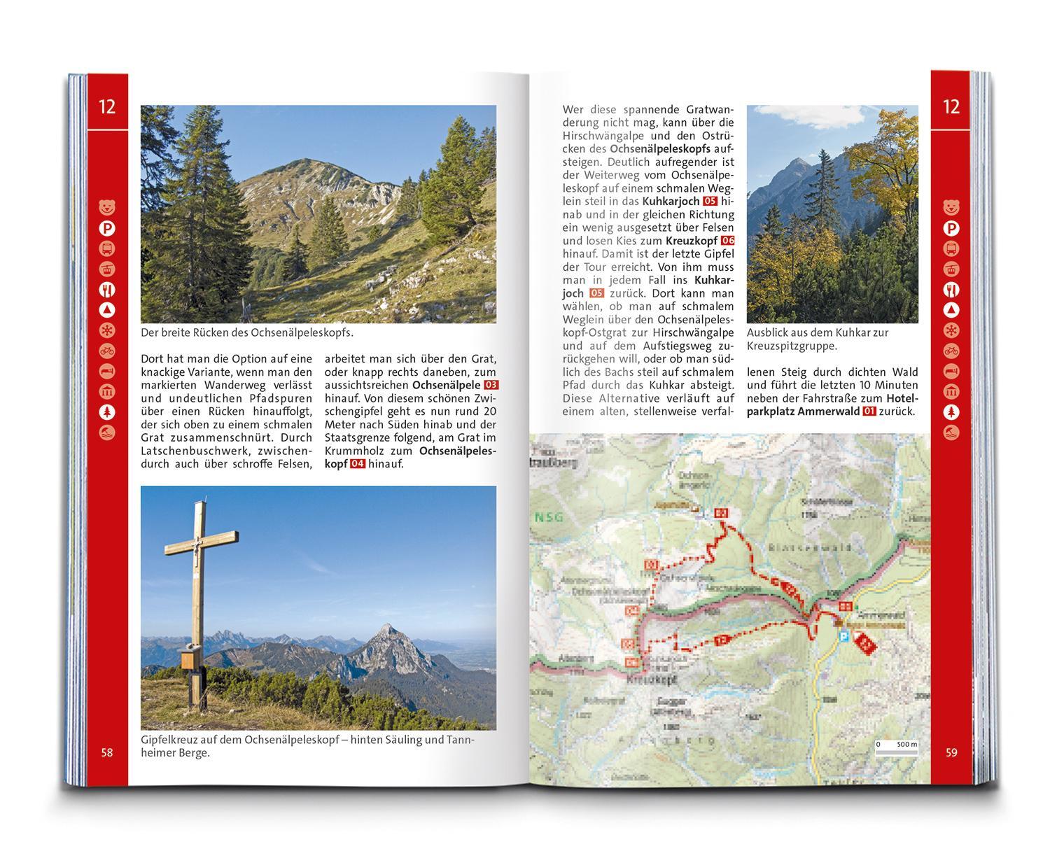 Bild: 9783991214885 | KOMPASS Wanderführer Ammergauer Alpen, 50 Touren | Garnweidner | Buch