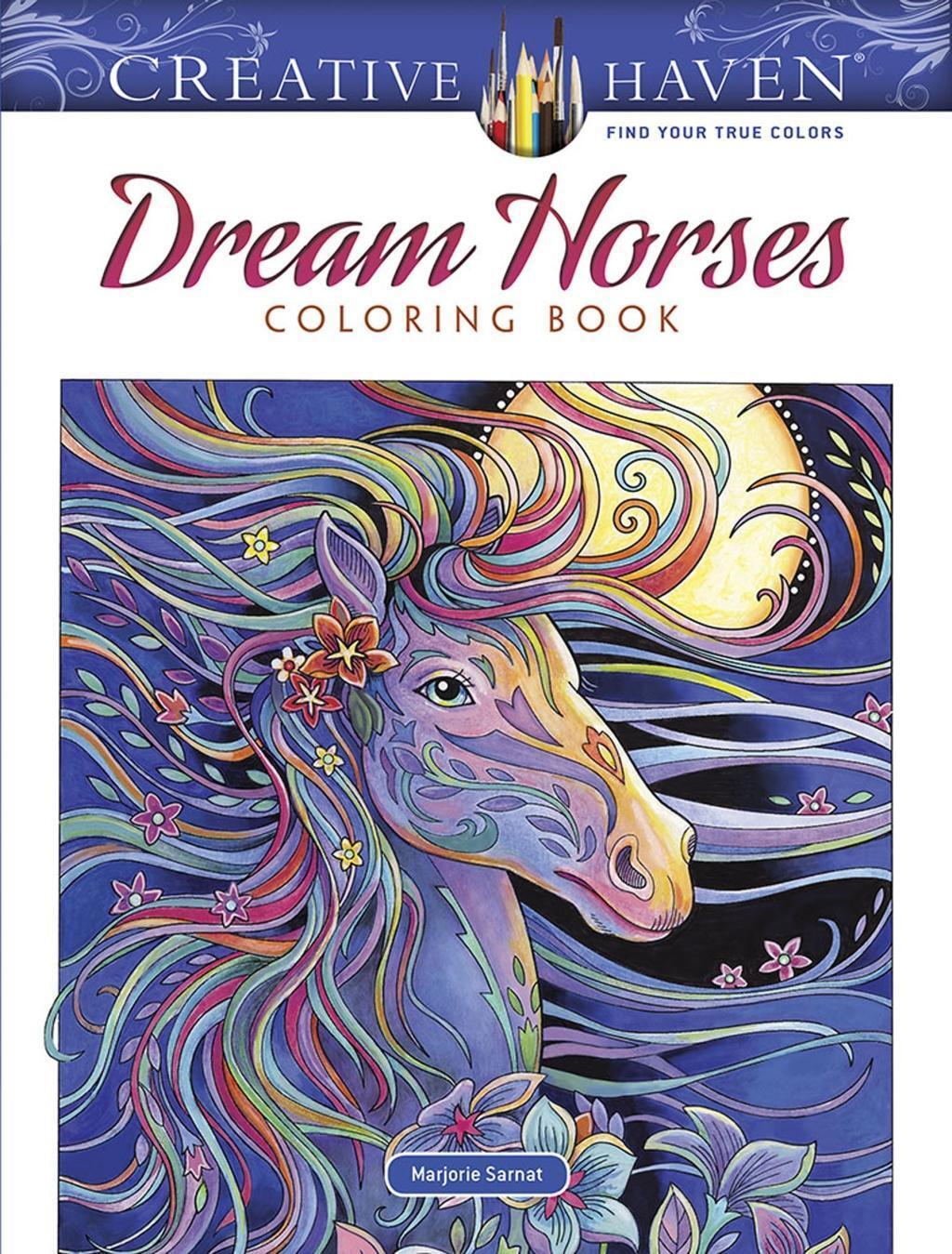Cover: 9780486828558 | Creative Haven Dream Horses Coloring Book | Marjorie Sarnat | Buch