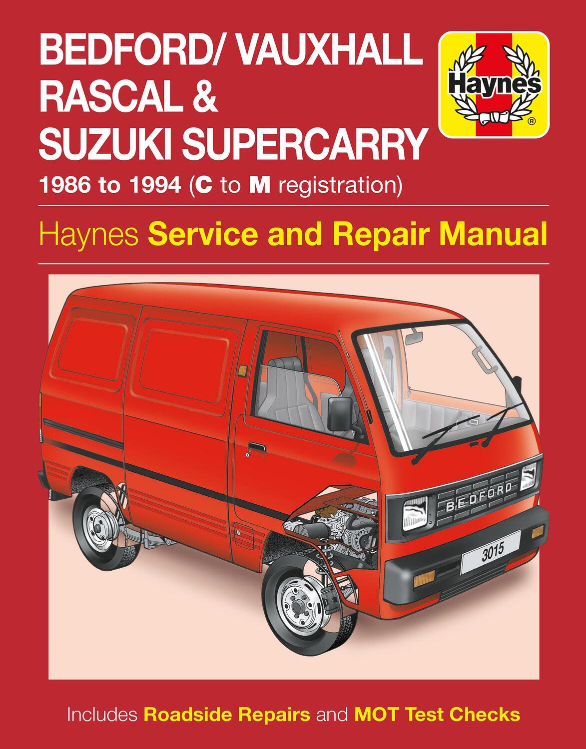 Cover: 9780857339935 | Bedford/Vauxhall Rascal &amp; Suzuki Supercarry (86 - Oct 94) Haynes...