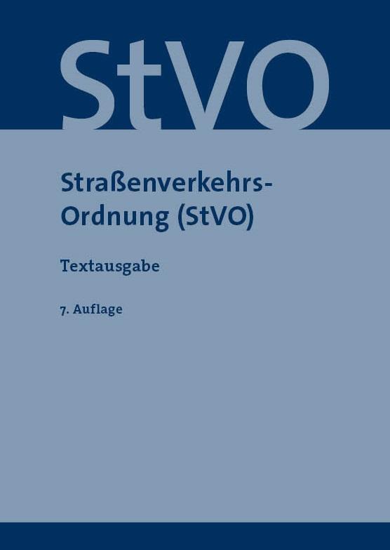 Cover: 9783949409042 | Straßenverkehrs-Ordnung (StVO) | Textausgabe | Taschenbuch | Deutsch