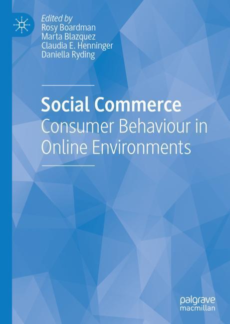 Cover: 9783030036164 | Social Commerce | Consumer Behaviour in Online Environments | Buch