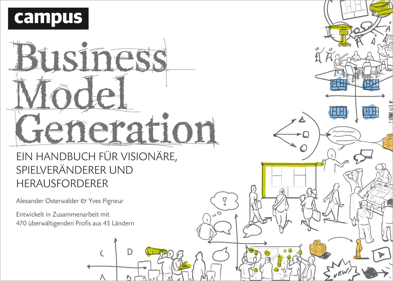 Cover: 9783593394749 | Business Model Generation | Alexander Osterwalder (u. a.) | Buch