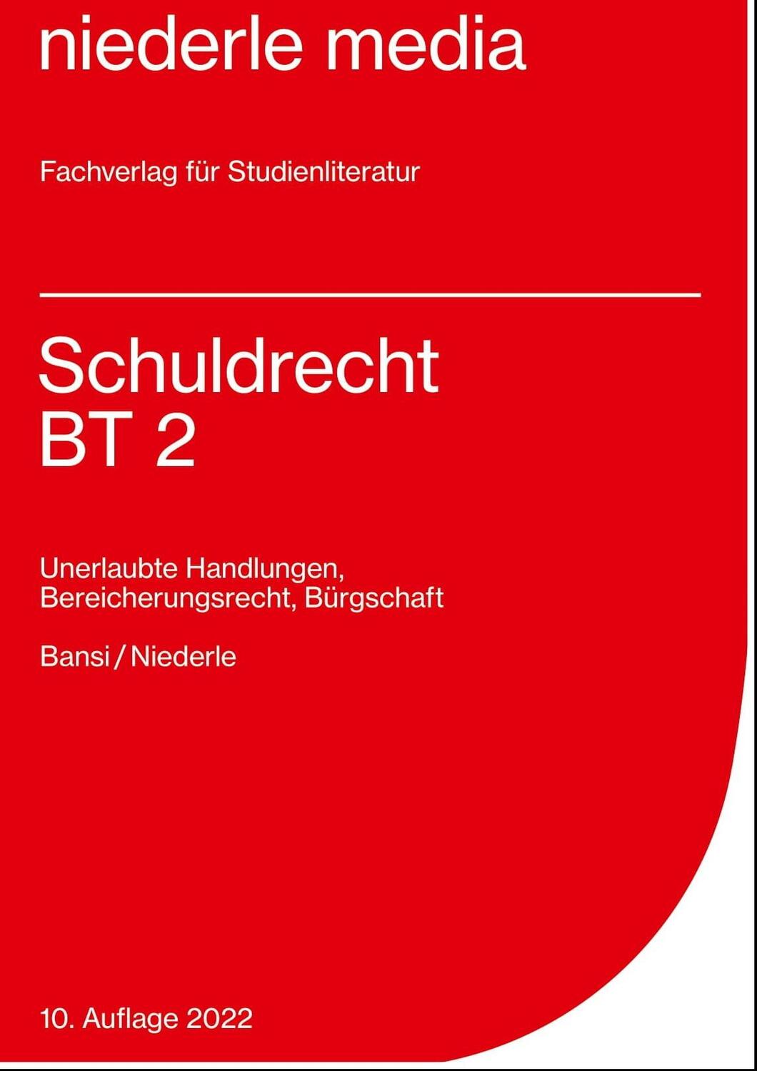 Cover: 9783867240239 | Schuldrecht BT 2 | Sebastian Bansi (u. a.) | Taschenbuch | Deutsch