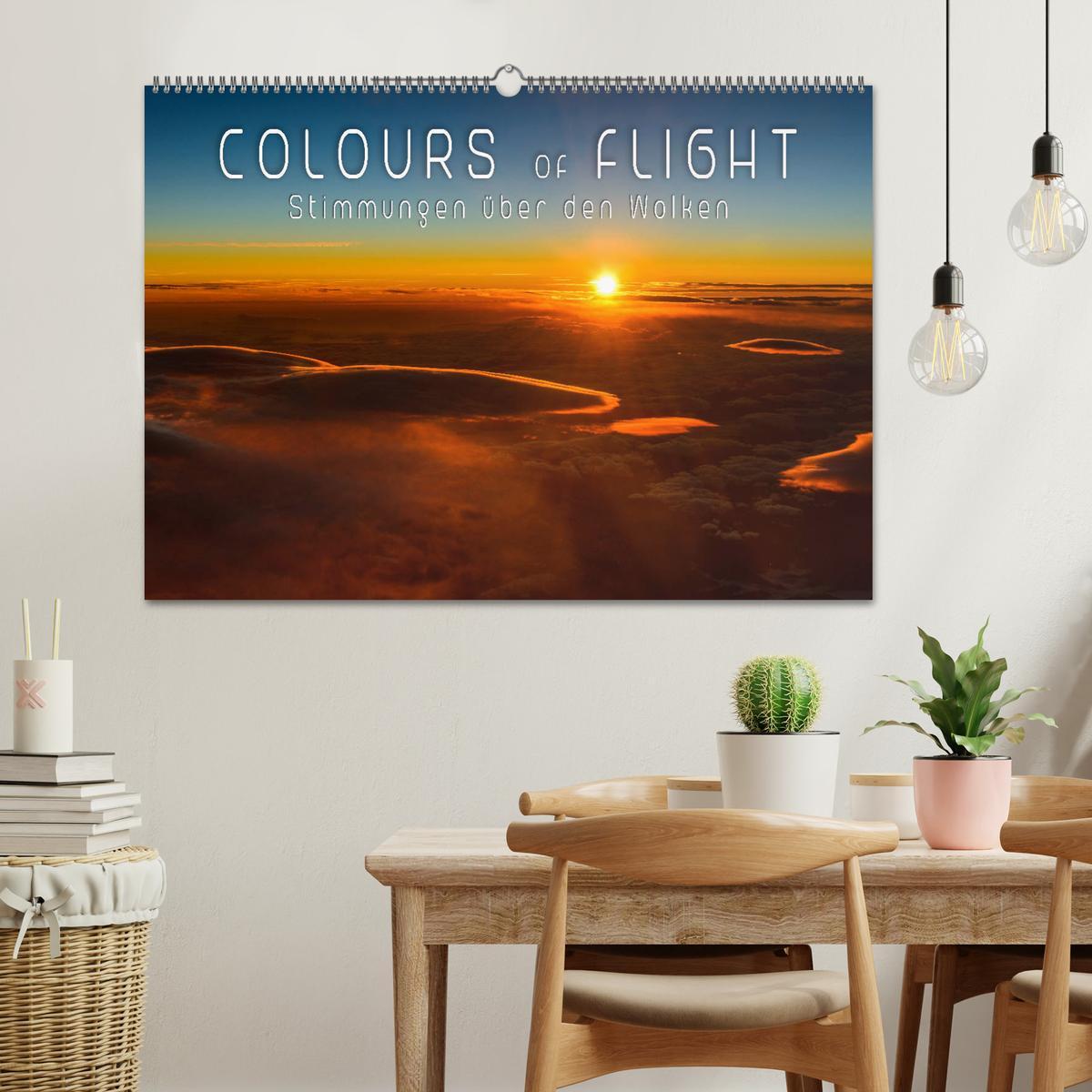 Bild: 9783435373079 | Colours of Flight - Stimmungen über den Wolken (Wandkalender 2025...