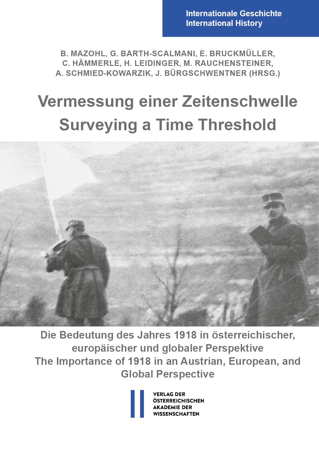 Cover: 9783700193838 | Vermessung einer Zeitenschwelle / Surveying a Time Threshold | Buch