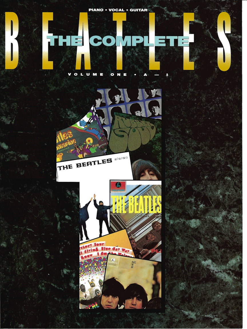 Cover: 73999562408 | The Beatles Complete - Volume 1 | Piano-Vocal-Guitar Artist Songbook