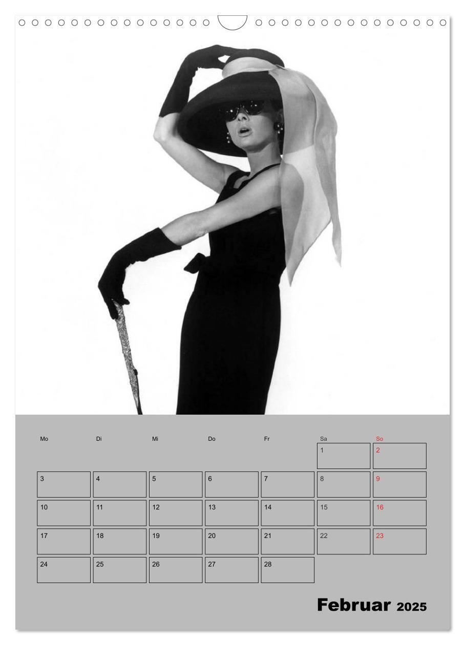 Bild: 9783457023556 | Hollywood-Diva. Audrey Hepburn (Wandkalender 2025 DIN A3 hoch),...