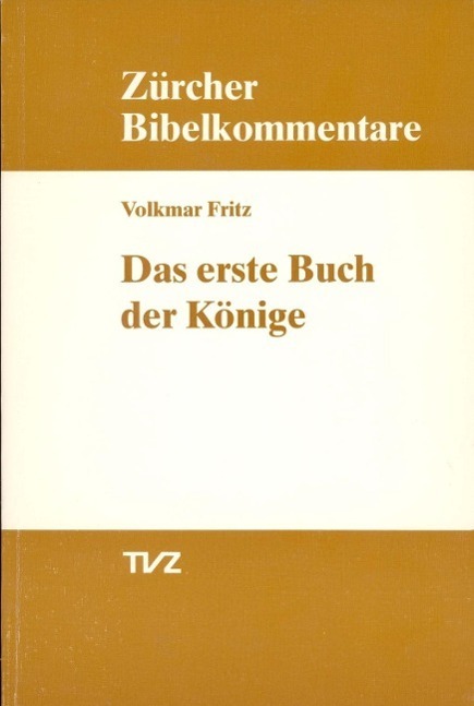 Cover: 9783290147570 | Fritz, V: 1. Könige | Volkmar Fritz | Kartoniert / Broschiert | 1996