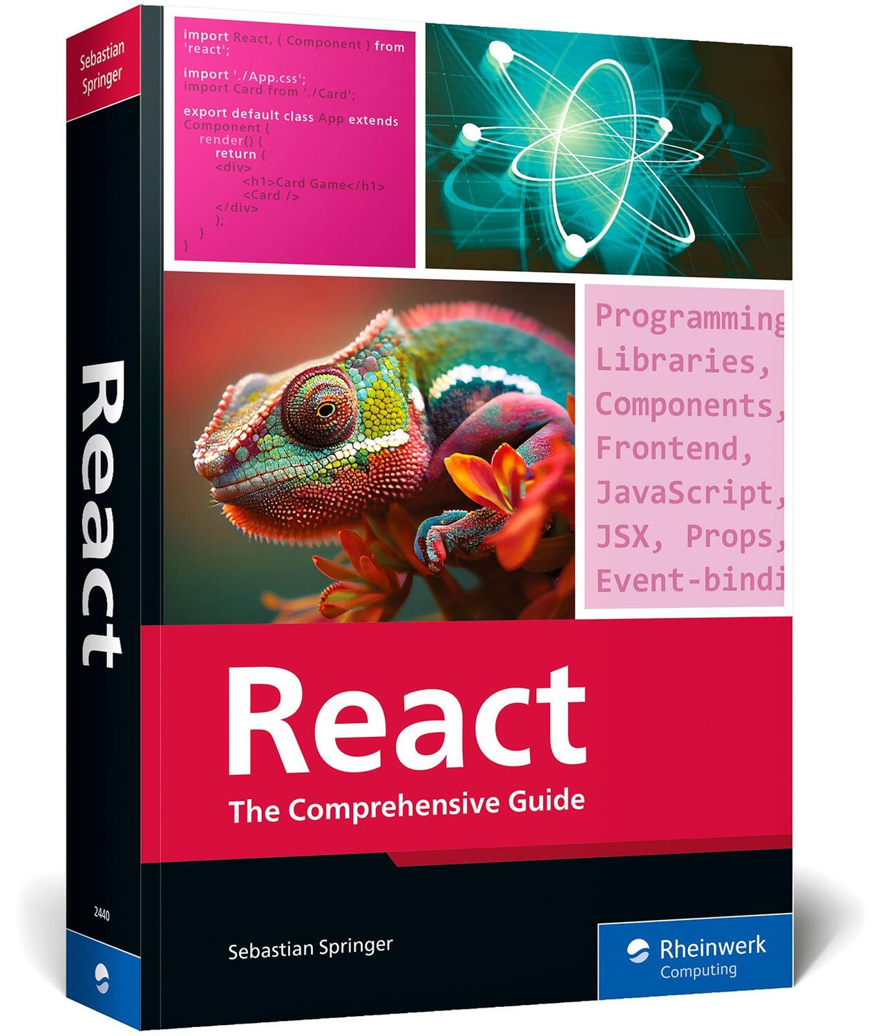 Cover: 9781493224401 | React | The Comprehensive Guide | Sebastian Springer | Taschenbuch